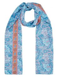 Ipanima Szal w kolorze niebieskim - 180 x 100 cm rozmiar: onesize. Niebieskie szaliki i kominy damskie Ipanima, bez wzorów, z materiału. Za 17.99 zł.