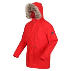 Kurtka uniwersalna męska Regatta Winterparka Salinger Iii. Niebieskie kurtki męskie Regatta, m, bez wzorów, z syntetyku, klasyczne, z kapturem. W wyprzedaży za 349.99 zł.