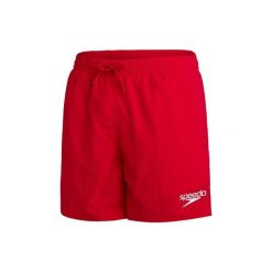 Spodenki szorty kąpielowe męskie Speedo Essentials. Czerwone kąpielówki męskie Speedo, m, bez wzorów, z poliesteru, do pływania. Za 157.27 zł.