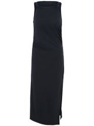 LeGer Sukienka "Soraya" w kolorze czarnym rozmiar: 38. Czarne sukienki damskie LeGer, bez wzorów, bez kołnierzyka, bez ramiączek, midi. Za 118.01 zł.