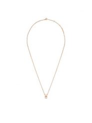 Daniel Wellington Naszyjnik Emalie DW00400153 Różowe złocenie. Czerwone naszyjniki damskie Daniel Wellington, metalowe. Za 339.99 zł.