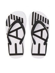 EA7 Emporio Armani Japonki 7X000659 AF22188 MZ021 Biały. Białe klapki i japonki męskie EA7 Emporio Armani, z syntetyku. Za 229.99 zł.