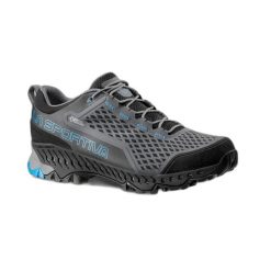 Buty trekkingowe La Sportiva Spire GTX. Szare buty trekkingowe męskie La Sportiva, z gore-texu, bez zapięcia, trekkingowe, gore-tex. Za 970.10 zł.
