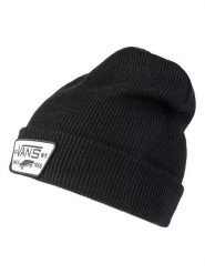 Vans Czapka beanie w kolorze czarnym rozmiar: onesize. Czarne czapki zimowe damskie Vans, ze skóry. Za 109.78 zł.