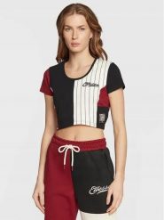 T-SHIRT DAMSKI KOSZULKA TOP CROP ELLESSE. Bluzki sportowe damskie Ellesse, s, bez wzorów, z bawełny, bez ramiączek. Za 116.00 zł.