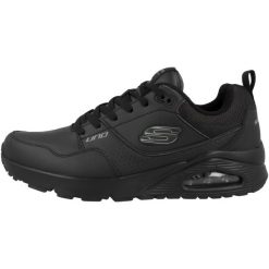 Buty sportowe Sneakersy męskie, Skechers Uno-Suroka. Czarne buty sportowe na co dzień męskie Skechers, bez zapięcia, trekkingowe. Za 369.00 zł.
