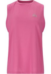 Damski tank top SOS Pillar. Czerwone topy sportowe damskie SOS, xs, bez wzorów, z poliesteru, bez ramiączek. Za 145.50 zł.