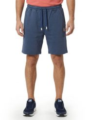 Męskie szorty bermudzkie w pastelowym odcieniu. Niebieskie szorty męskie LEONE 1947 APPAREL, bez wzorów. Za 294.70 zł.