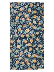 Jack Wolfskin Szal-koło "Villi" w kolorze granatowo-pomarańczowym rozmiar: onesize. Niebieskie szaliki dziecięce Jack Wolfskin, z materiału, bez ramiączek. Za 52.92 zł.