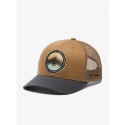 Czapka Columbia Mesh Snap Back - delta/shark/circular landscape. Brązowe czapki męskie Columbia, z meshu. Za 129.99 zł.