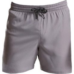 Spodenki kąpielowe męskie Nike Solid szare NESS9502 071. Szare kąpielówki męskie Nike, l, bez wzorów, z materiału. Za 137.49 zł.
