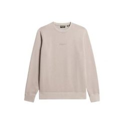 Bluza Superdry Micro Logo. Brązowe bluzy bez kaptura męskie Superdry., m. Za 299.90 zł.