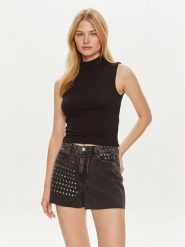 Vero Moda Bluzka Mary 10306899 Czarny Tight Fit. Czarne bluzki damskie Vero Moda, xl, bez wzorów, z wiskozy, bez kołnierzyka, bez ramiączek. Za 59.99 zł.