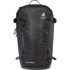 Plecak skiturowy Deuter Freerider 30. Czarne plecaki damskie Deuter, bez wzorów. Za 581.99 zł.