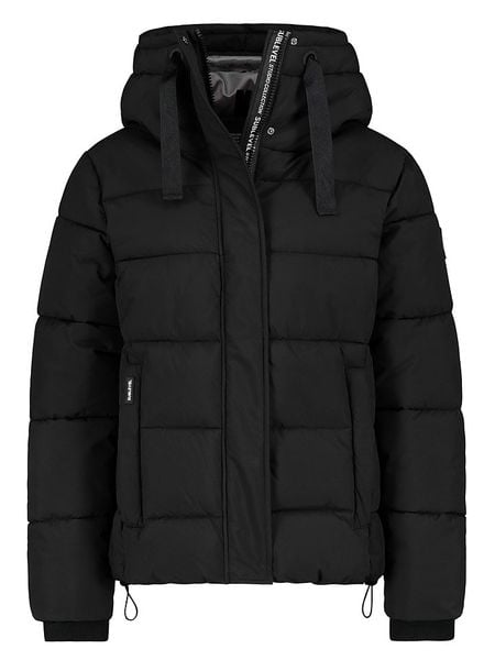 Sublevel Kurtka zimowa "Nina" w kolorze czarnym rozmiar: XXL. Czarne kurtki damskie Sublevel, na zimę, xxl, bez wzorów, z puchu, bez kaptura. Za 191.42 zł.