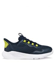 Geox Sneakersy J65NQA 01454 C0749 S 2 Granatowy. Niebieskie buty sportowe chłopięce Geox, z materiału, bez zapięcia. Za 229.99 zł.
