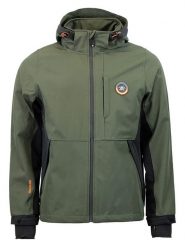 Peak Mountain Kurtka softshellowa w kolorze khaki rozmiar: M. Brązowe kurtki outdoor męskie Peak Mountain, m, bez wzorów, bez kaptura. Za 260.99 zł.