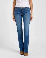 DAMSKIE SPODNIE LEE JESSICA EXTRA STRENGTH 112366353. Spodnie materiałowe damskie Lee, bez wzorów, z jeansu. Za 219.99 zł.