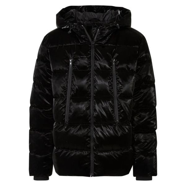 Kurtka puchowa Urban Classics Shark Skin. Czarne kurtki męskie Urban Classics, m, bez wzorów, z materiału, bez kaptura. Za 413.55 zł.