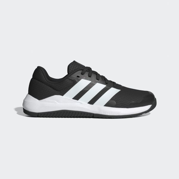 Buty fitness damskie ADIDAS Dropset. Czarne obuwie treningowe damskie Adidas, na fitness i siłownię. Za 289.99 zł.