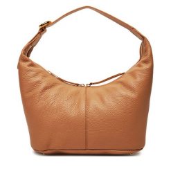 Torebka Coccinelle. Brązowe torebki klasyczne damskie Coccinelle, bez wzorów, bez dodatków. Za 759.99 zł.