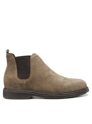 Geox Sztyblety U Ottavio U16DCC 00022 C6029 Beżowy ciemny. Brązowe sztyblety męskie Geox, ze skóry, bez zapięcia. Za 569.99 zł.