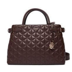 Torebka Guess. Brązowe torebki klasyczne damskie Guess, z aplikacjami, bez dodatków. Za 679.99 zł.