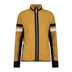 Damska polarowa kurtka turystyczna CMP. Białe kurtki narciarskie i snowboardowe damskie CMP, bez wzorów, z polaru, bez kaptura, narciarskie. Za 471.10 zł.