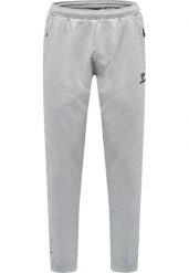 Spodnie sportowe do joggingu Hummel Move Grid. Szare spodnie sportowe męskie HUMMEL, z bawełny. Za 226.10 zł.