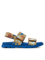 Camper Sandały Brutus Sandal Kids K800598-003 Brązowy. Brązowe sandały chłopięce Camper, ze skóry, bez zapięcia. Za 219.99 zł.