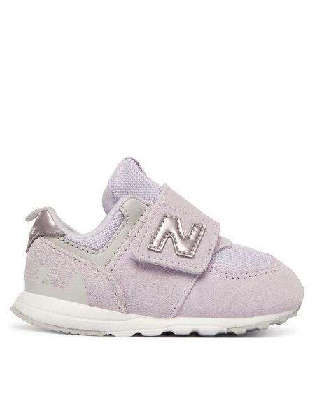 New Balance Sneakersy I5743MK Fioletowy. Fioletowe buty sportowe dziewczęce New Balance, bez wzorów, ze skóry, bez zapięcia. Za 180.99 zł.