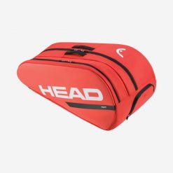 Torba tenisowa Head Tour L x6. Brązowe torebki klasyczne damskie HEAD, bez wzorów, duże, bez dodatków. Za 319.99 zł.