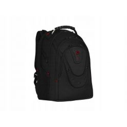 Plecak codzienny miejski Ibex Ballistic Deluxe. Czarne plecaki damskie Wenger, bez wzorów. Za 545.99 zł.