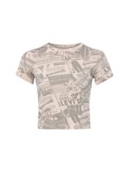 Levi's Koszulka Kobiety Bawełna różowy, M. Czerwone t-shirty damskie Levi's, m, bez wzorów, z bawełny, bez kołnierzyka. Za 89.95 zł.