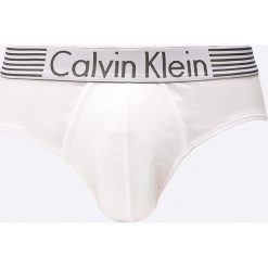Calvin Klein Underwear - Slipy. Białe slipki męskie Calvin Klein Underwear, bez wzorów, z bawełny. W wyprzedaży za 99.90 zł.