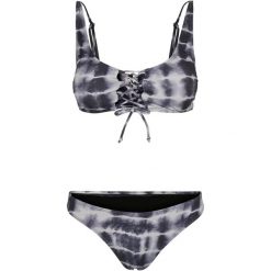 Bikini Damskie Tie Dye Lace Up Bikini. Białe bikini damskie Urban Classics, bez wzorów. Za 139.99 zł.
