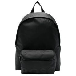 Plecak, BOSS Logo Backpack J20364-09B, pojemność: 15 L. Czarne plecaki damskie Boss, bez wzorów. W wyprzedaży za 473.70 zł.