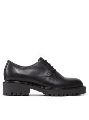 Vagabond Shoemakers Oxfordy Kenova 5241-601-20 Czarny. Czarne półbuty damskie Vagabond Shoemakers, bez wzorów, ze skóry, bez obcasa. Za 339.99 zł.