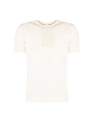Iceberg T-Shirt "C-Neck" | F020639A | Mężczyzna | Beżowy. Brązowe t-shirty męskie Iceberg, m, bez wzorów, z bawełny, bez kołnierzyka. W wyprzedaży za 349.00 zł.