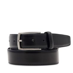 Pasek Męski GINO ROSSI. Czarne paski męskie Gino Rossi, bez wzorów. Za 149.99 zł.