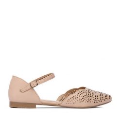 Baleriny Lasocki. Brązowe baleriny damskie Lasocki, bez wzorów, bez obcasa, na płaskiej podeszwie. Za 169.99 zł.