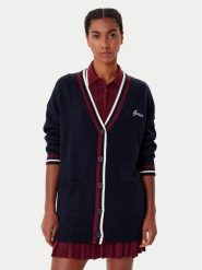 Guess Kardigan V5BR00 Z1152 Granatowy Regular Fit. Niebieskie kardigany damskie Guess, l, z aplikacjami. Za 289.99 zł.