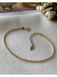 Luseera Pozłacana bransoletka rozmiar: onesize. Żółte bransoletki damskie Luseera, pozłacane. Za 43.99 zł.