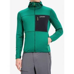 Bluza rozpinana męska Berghaus Ridge-Hiker Hoody. Zielone bluzy bez kaptura męskie Berghaus, m. Za 571.99 zł.
