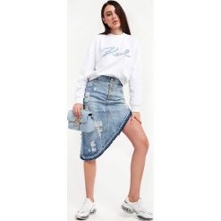 Bluza damska KARL LAGERFELD. Bluzy bez kaptura damskie Karl Lagerfeld, m. W wyprzedaży za 660.87 zł.