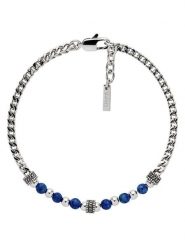 U.S. Polo Assn. Bransoletka z lapis lazuli rozmiar: onesize. Niebieskie biżuteria dla mężczyzn U.S. Polo Assn., z lazurytem, ze stali. Za 78.99 zł.