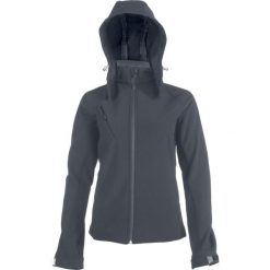 Kurtka damska Kariban Softshell À Capuche Amovible. Czarne kurtki damskie KARIBAN, bez wzorów, z softshellu, bez kaptura. Za 283.00 zł.