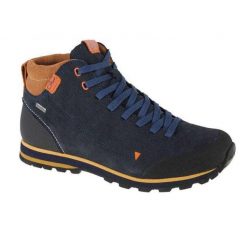 Botki Męskie Zamsz Elettra. Niebieskie buty zimowe męskie CMP, z koronki, z okrągłym noskiem, bez zapięcia. Za 708.99 zł.