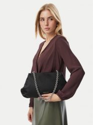 MICHAEL Michael Kors Torebka Goldie 30F6S14C9L Czarny. Czarne torebki wieczorowe MICHAEL Michael Kors, bez wzorów, wizytowe, bez kołnierzyka, bez ramiączek. Za 1,299.00 zł.