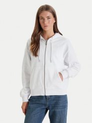 Calvin Klein Jeans Bluza Archive Logo LV047B237G Biały Regular Fit. Białe bluzy bez kaptura damskie Calvin Klein Jeans, xl, z bawełny. Za 309.99 zł.